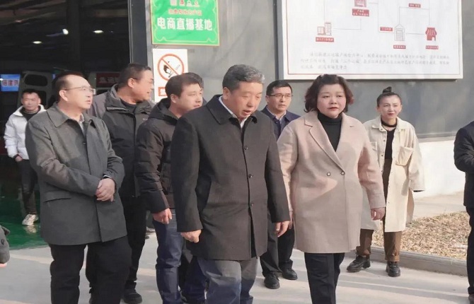 省供销社主任高建军在华体平台运城分公司调研