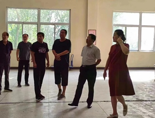 华体平台党委副书记、总经理齐凤鸣在运城分公司调研