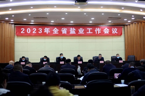 华体平台召开2023年全省盐业工作会议